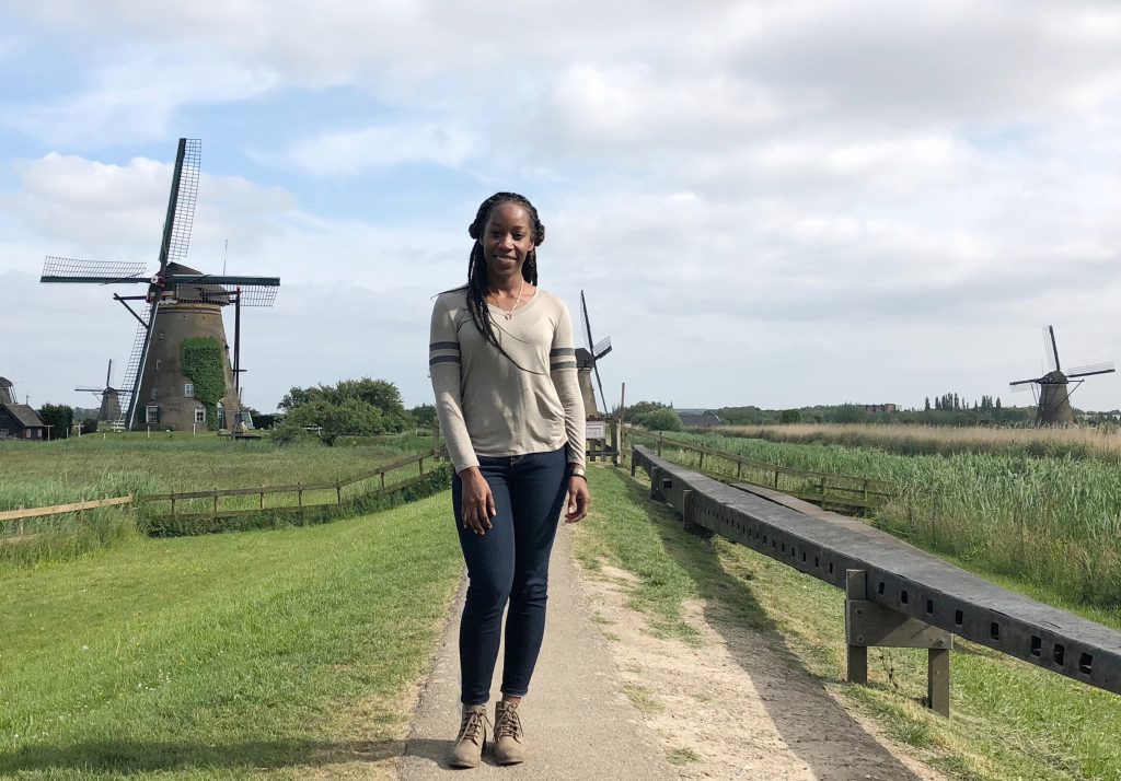 Sabrina Welch of Jackson State University visited The Netherlands as part of a project where she learned about flood-control innovations. Photo submitted.