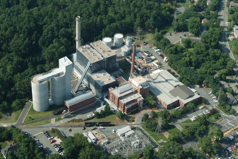 UNC-Chapel Hill’s cogeneration plant. Photo from the North Carolina Legislature.